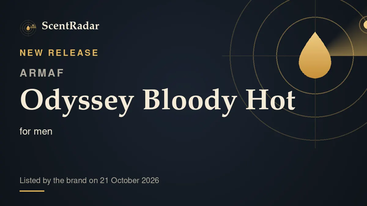 Armaf Odyssey Bloody Hot