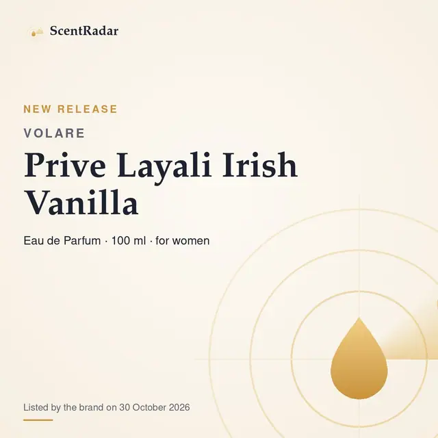 Volare Prive Layali Irish Vanilla